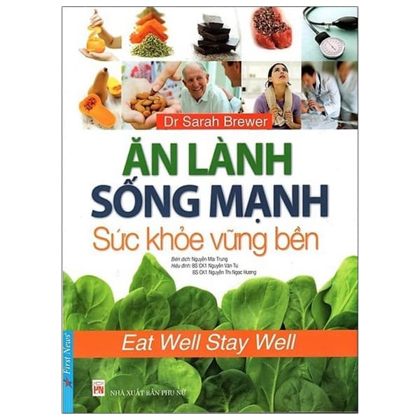 Sách Ăn Lành Sống Mạnh Sức Khỏe Vững Bền