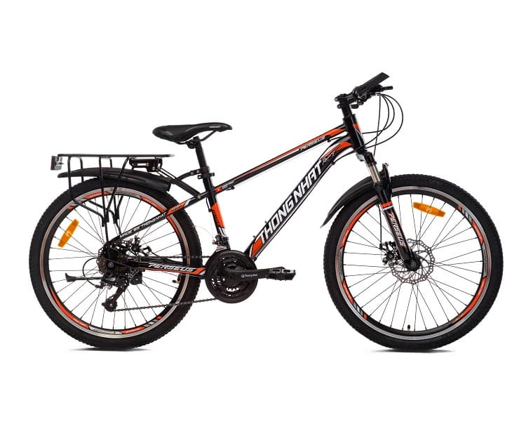 Xe đạp địa hình Thống Nhất MTB 24 04 Màu cam đen