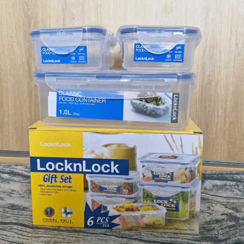 Bộ 3 Hộp Bảo Quản CLassic Lock&Lock 1 Hộp HPL8171 lít 2 Hộp HPL806 350ml