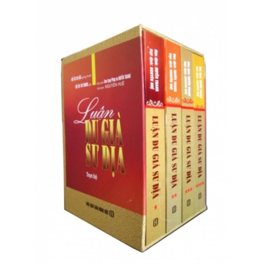 Luận Du Già Sư Địa Trọn Bộ 4 Cuốn
