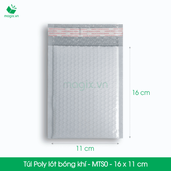 MTS0 16x11 cm 25 Túi chống sốc bọc bóng khí