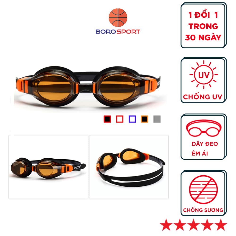 Kính bơi chống tia UV Chống sương mù bảo vệ mắt Cleacco Cam