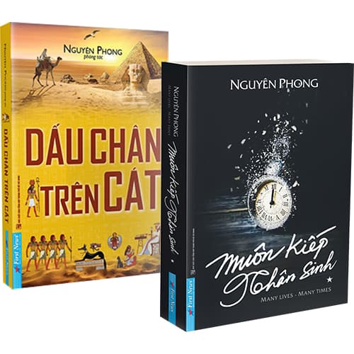 Combo 2 Cuốn Muôn Kiếp Nhân Sinh Dấu Chân Trên Cát