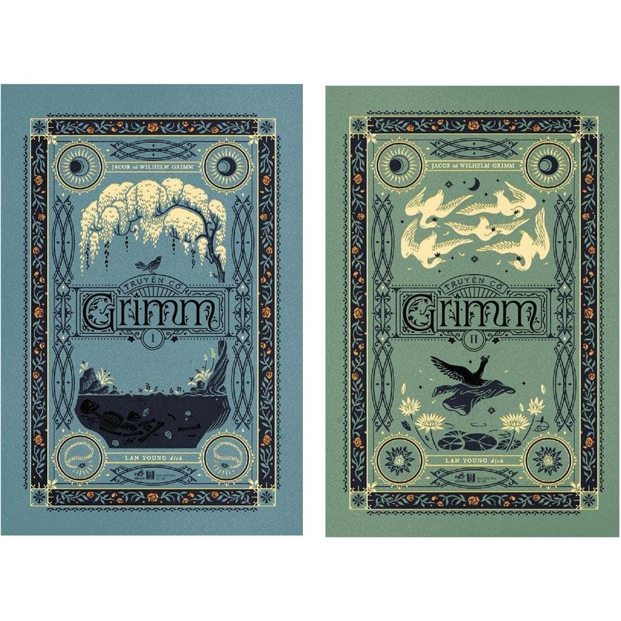 Combo 2 Cuốn Truyện Cổ Grim 1 2