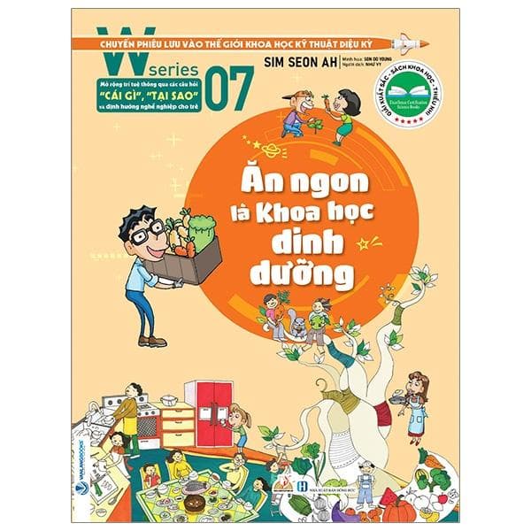 Sách W Series 07 Ăn Ngon Là Khoa Học Dinh Dưỡng