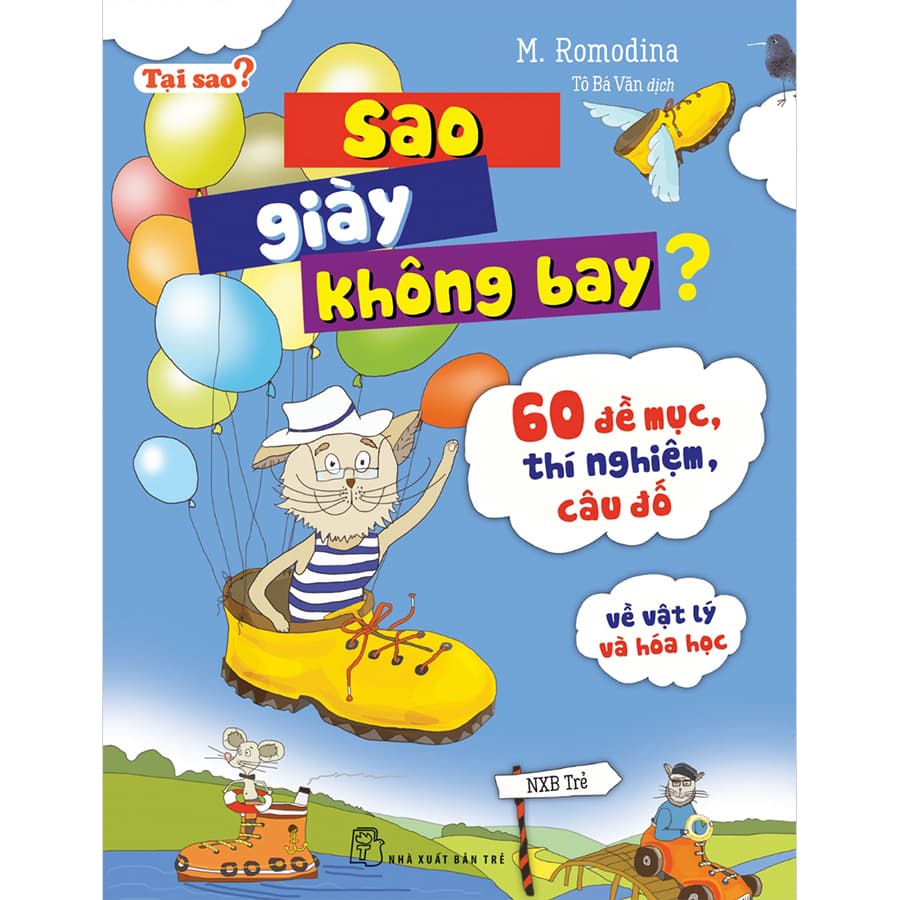 Sách Sao Giày Không Bay 60 Đề Mục Thí Nghiệm Câu Đố