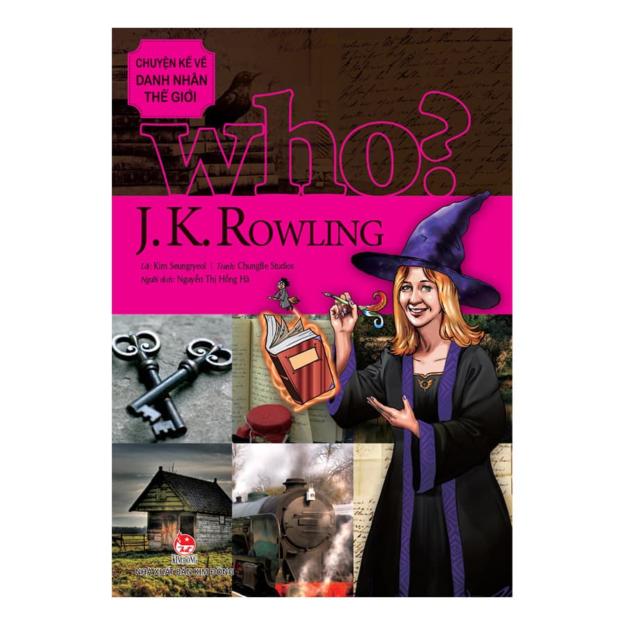 Who Chuyện Kể Về Danh Nhân Thế Giới J. K. Rowling Tái Bản 2019