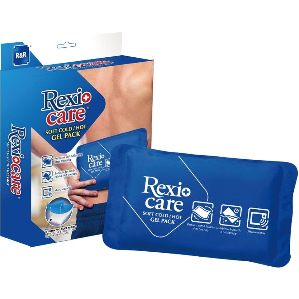 Túi Chườm Gel Nóng Lạnh Giảm Đau Hạ Sốt Taiwan R&R Rexi care Loại Nhỏ 28.5 x 11.5 cm