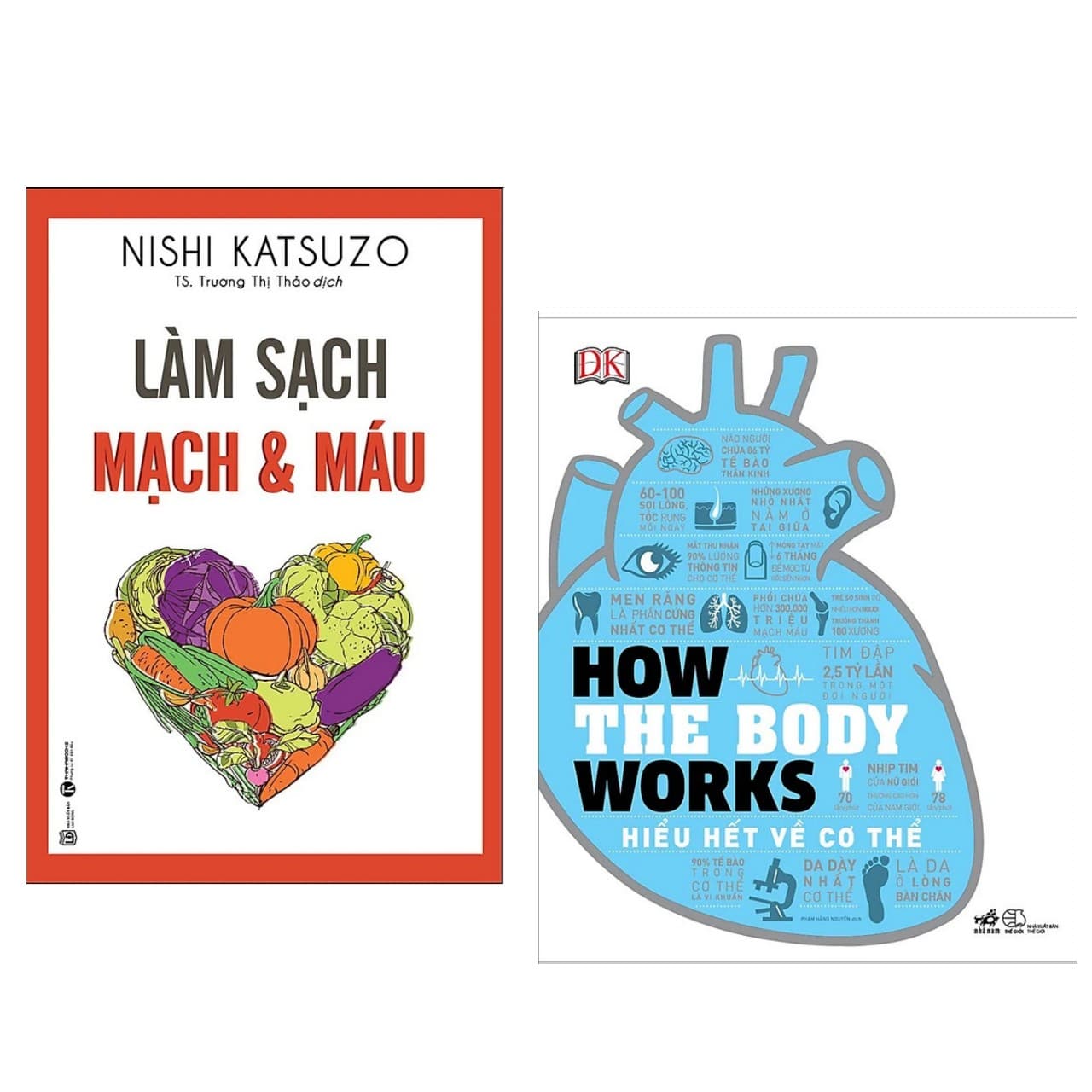 Combo Sách Hiểu Về Sức Khỏe How The Body Works Hiểu Hết Về Cơ Thể Làm Sạch Mạch Máu Những Tác Phẩm Kinh Điển Của Nền Y Học Tự Nhiên Sách Y Học