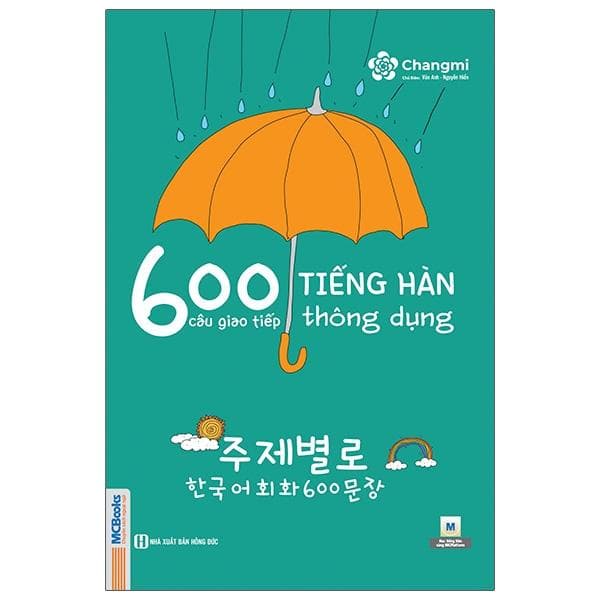 Sách 600 Câu Giao Tiếp Tiếng Hàn Thông Dụng