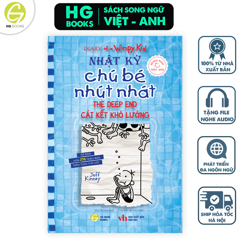 Nhật Ký Chú Bé Nhút Nhát Tập 15 Tiếng Việt Cái Kết Khó Lường Diary Of A Wimpy Kid