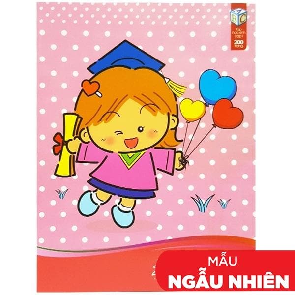 Tập Học Sinh 4 Ô Ly 200 Trang ĐL 70gm2 Giấy Ford FAHASA Bé Ngoan Mẫu Màu Giao Ngẫu Nhiên