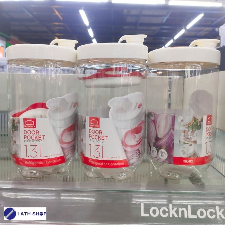 Bộ 3 Hộp đựng thực phẩm Lock&Lock Interlock INL412W 1.3L
