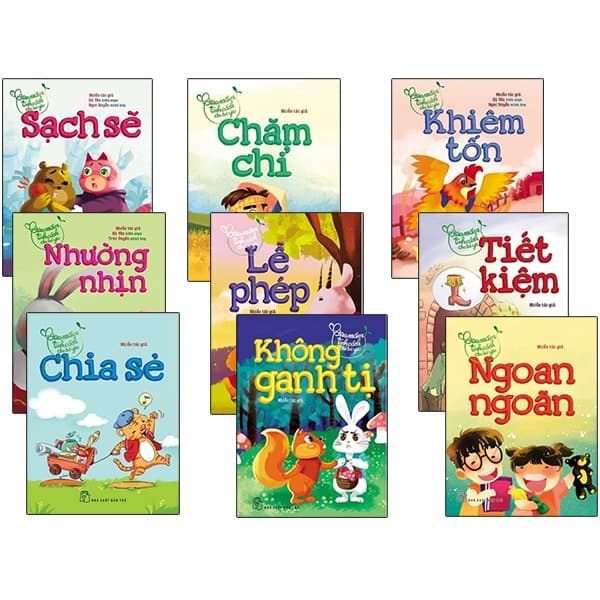Combo Gieo Mầm Tính Cách Cho Bé Yêu 9 Cuốn