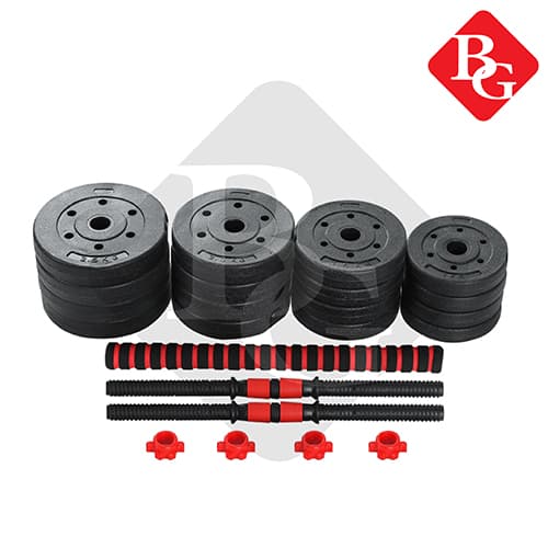 BG BỘ TẠ 30KG Tạ Tập Tay Đa Năng Điều Chỉnh 2 in 1 Kết Hợp Tạ Đẩy hàng nhập khẩu 30KG PVC