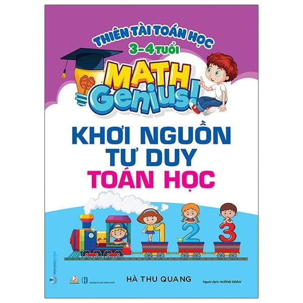 Sách Thiên Tài Toán Học 3 4 Tuổi Khơi Nguồn Tư Duy Toán Học