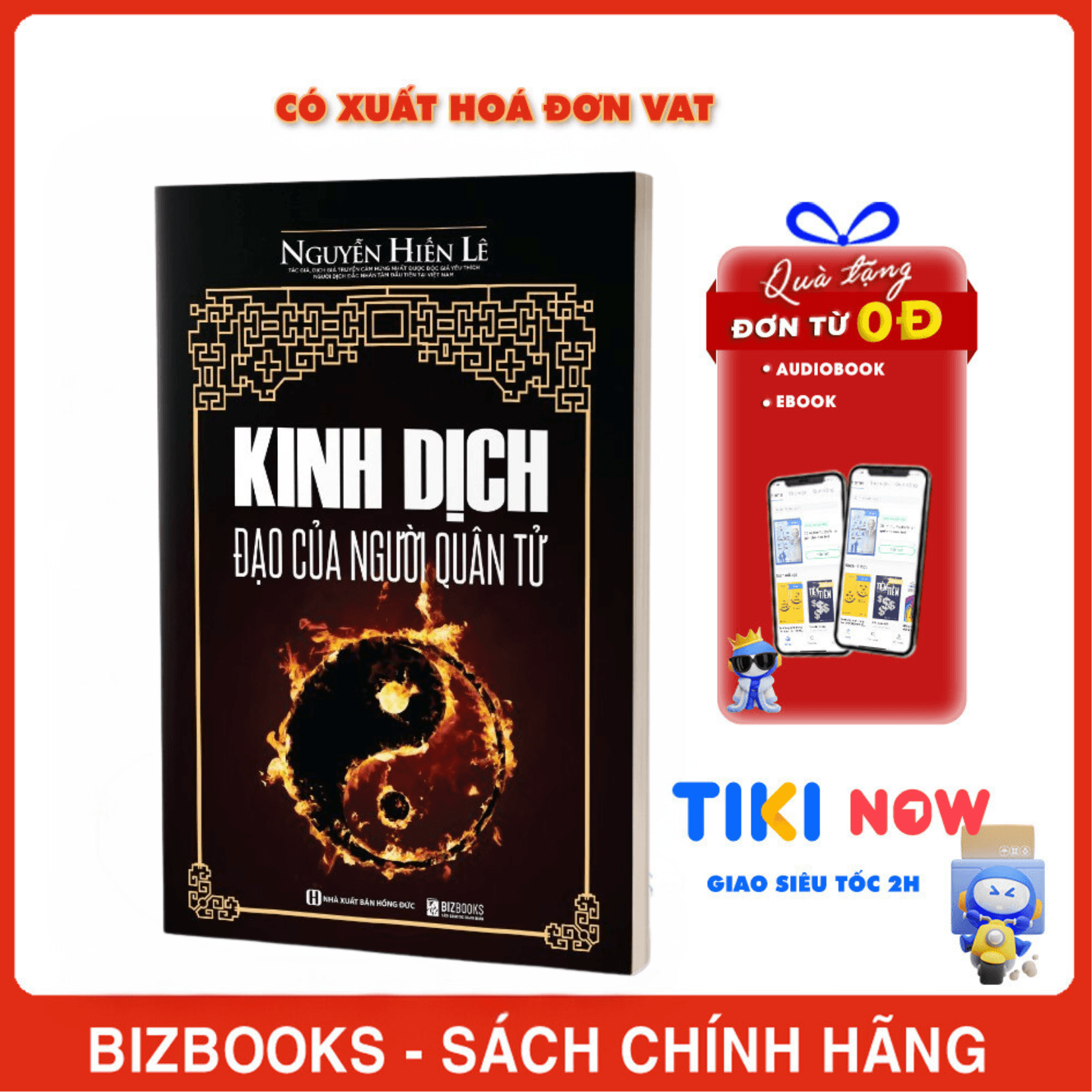Sách Kinh Dịch Đạo Của Người Quân Tử Nguyễn Hiến Lê Tái Bản