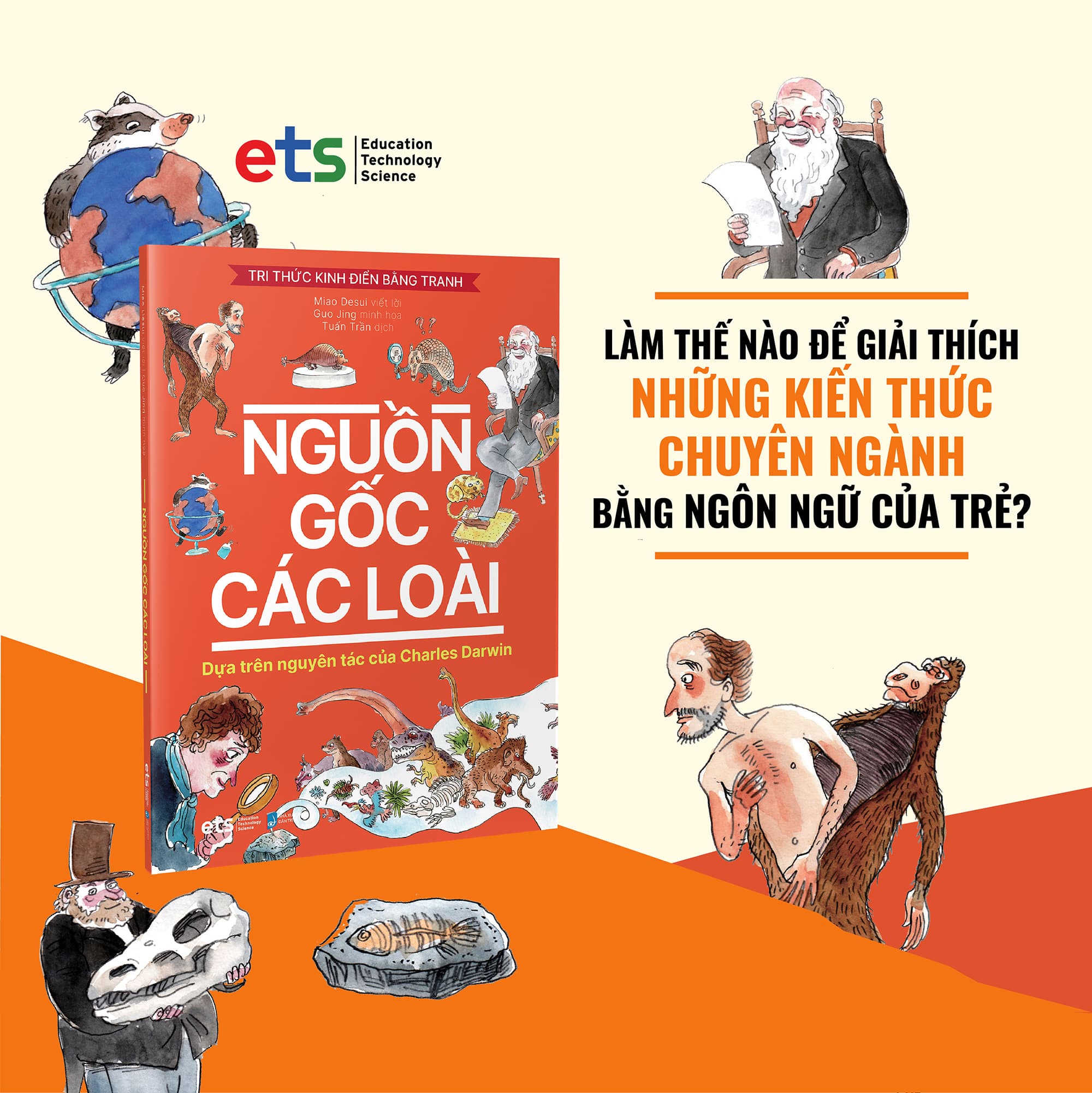 Sách Tri Thức Kinh Điển Bằng Tranh Nguồn Gốc Các Loài
