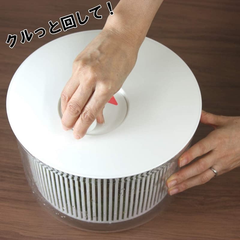 Rổ quay rau 360 Yamaken Kogyo Smart Bowl 2.7L 4.45L 6.6L Hàng nội địa Nhật Bản nhập khẩu Made in Japan H 580H 614H 581 H 581 6.6L