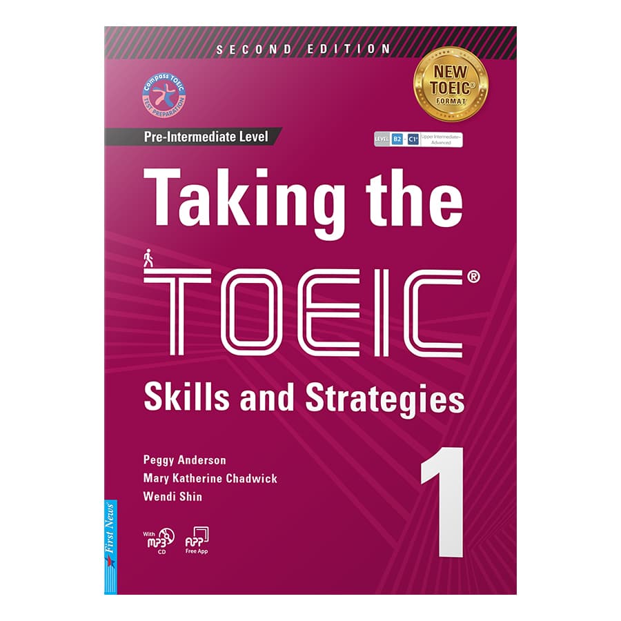 Sách Taking The TOEIC Skills and Strategies 1 tặng 1MP3
