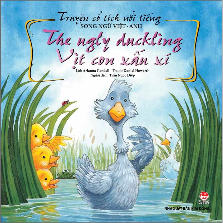 Truyện Cổ Tích Nổi Tiếng Song Ngữ Việt Anh Tái Bản 2023 The Ugly Duckling Vịt Con Xấu Xí
