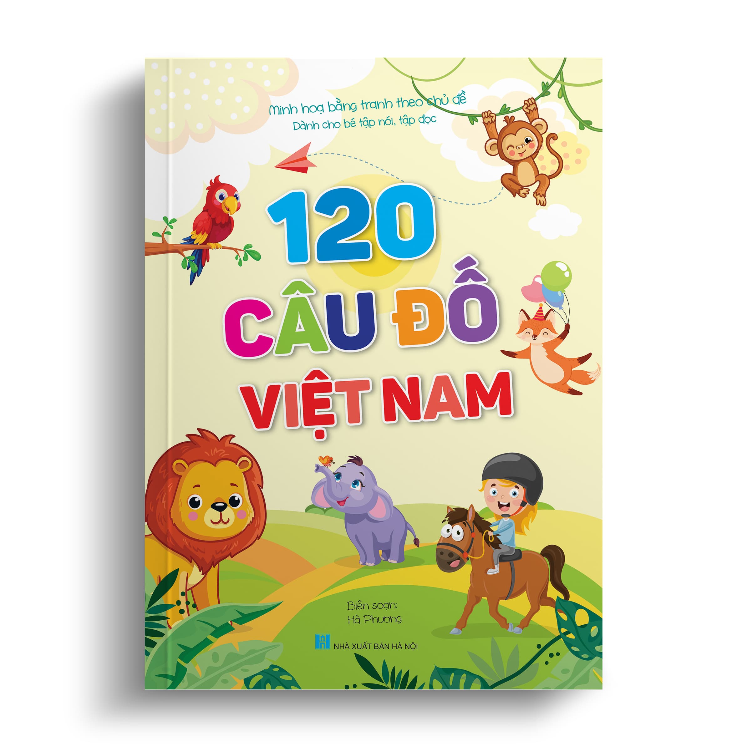 120 câu đố Việt Nam dành cho bé tập nói tập đọc minh họa theo chủ đề