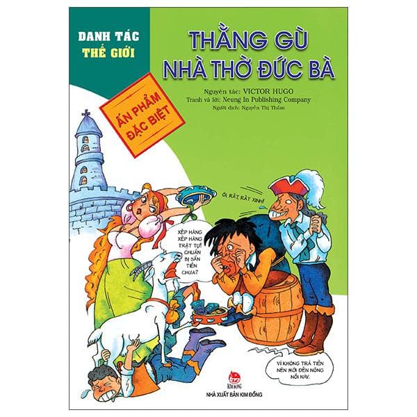 Danh Tác Thế Giới Thằng Gù Nhà Thờ Đức Bà Tái Bản 2022