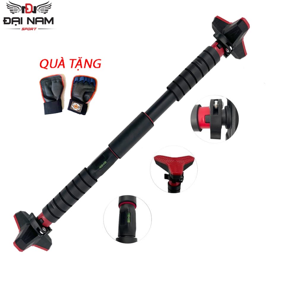 Xà Đơn Treo Tường 2022 Tích Hợp Giọt Nước Chỉnh Thăng Bằng Đại Nam Sport Thế Hệ Mới Kèm Găng Tay Tập Xà 69 107cm