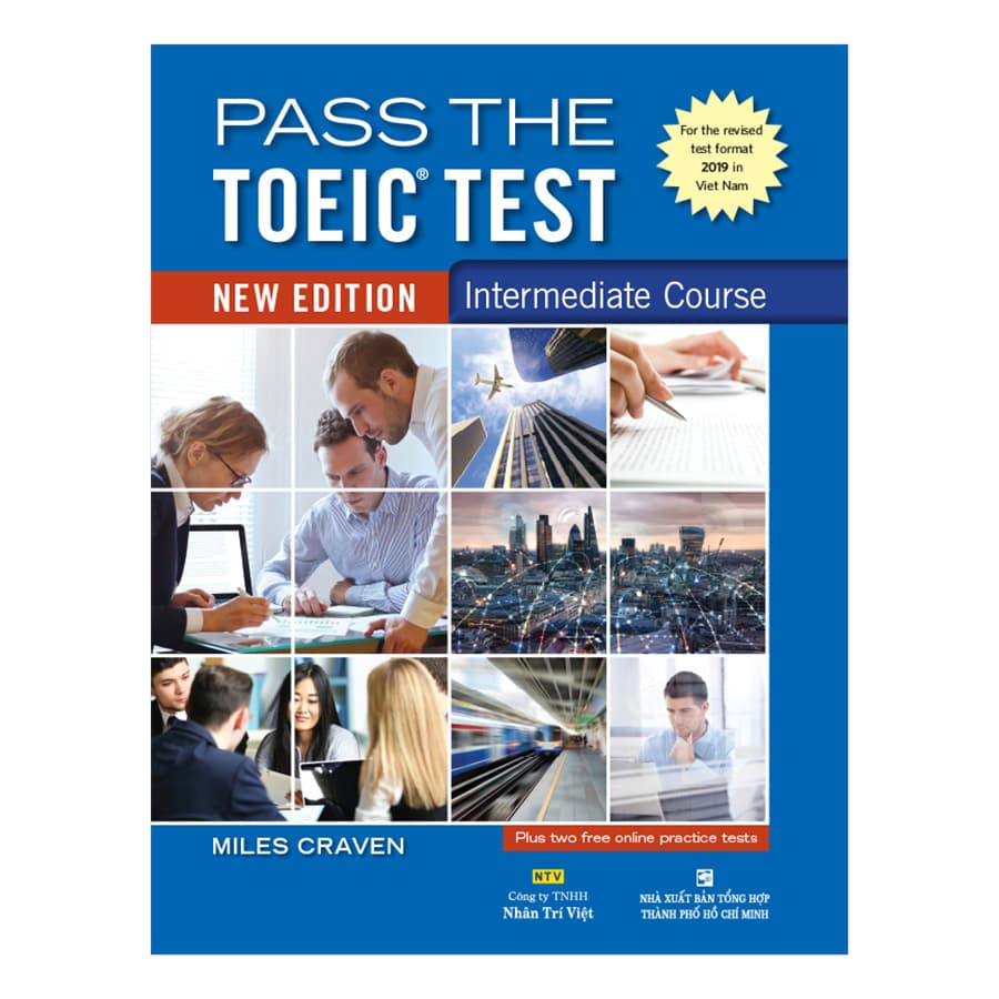 Sách Pass The Toeic Test Intermediate Course Edition