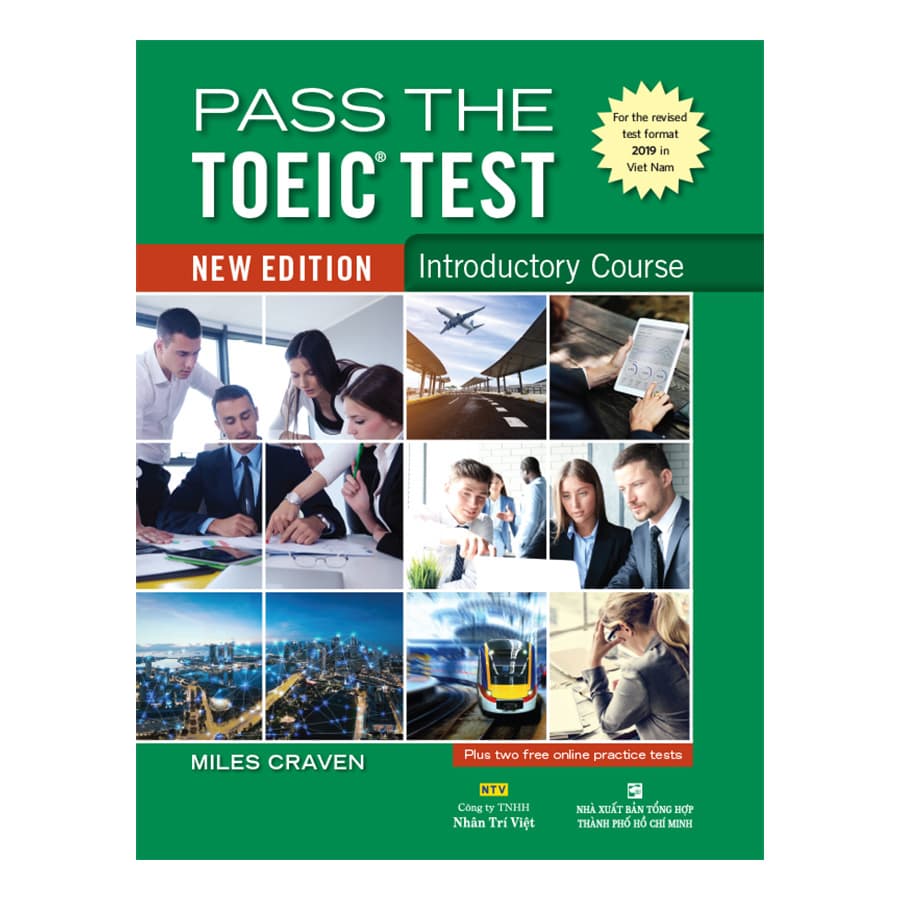 Sách Pass The Toeic Test Introductory Course Edition