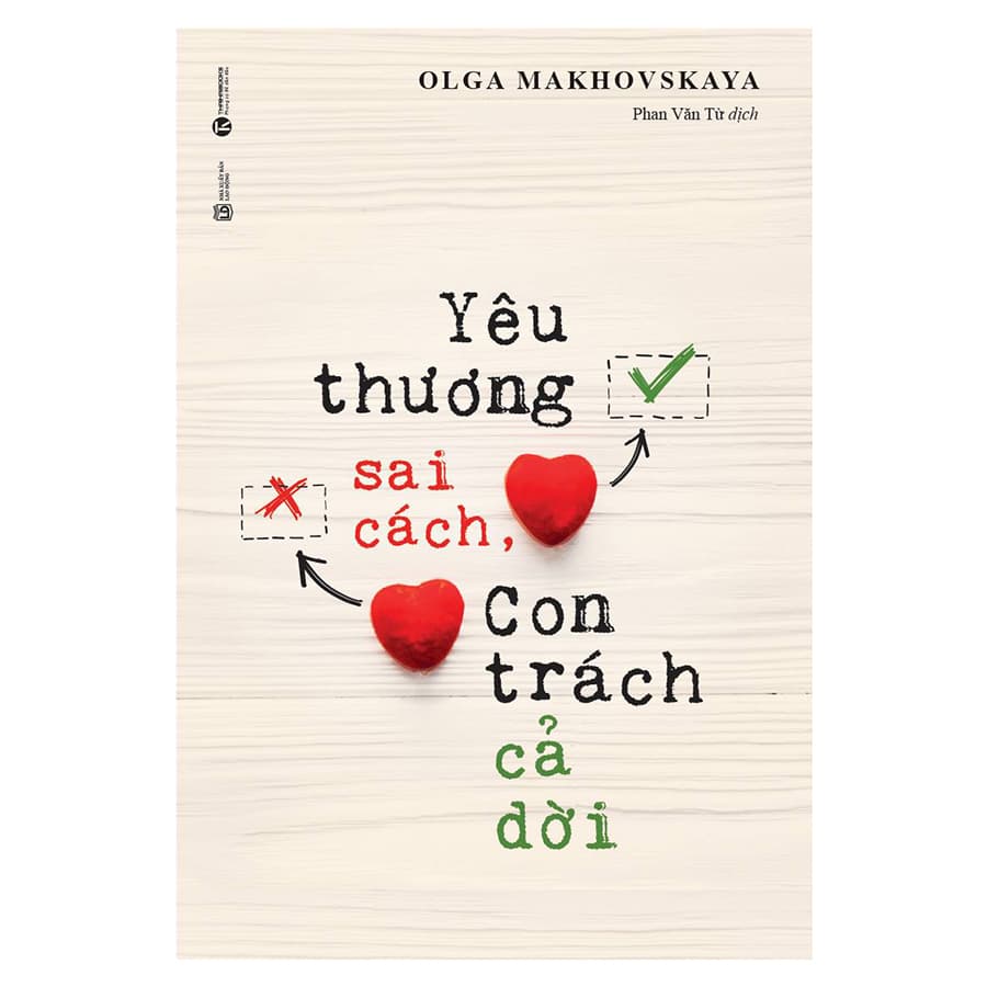 Sách Yêu Thương Sai Cách Con Trách Cả Đời