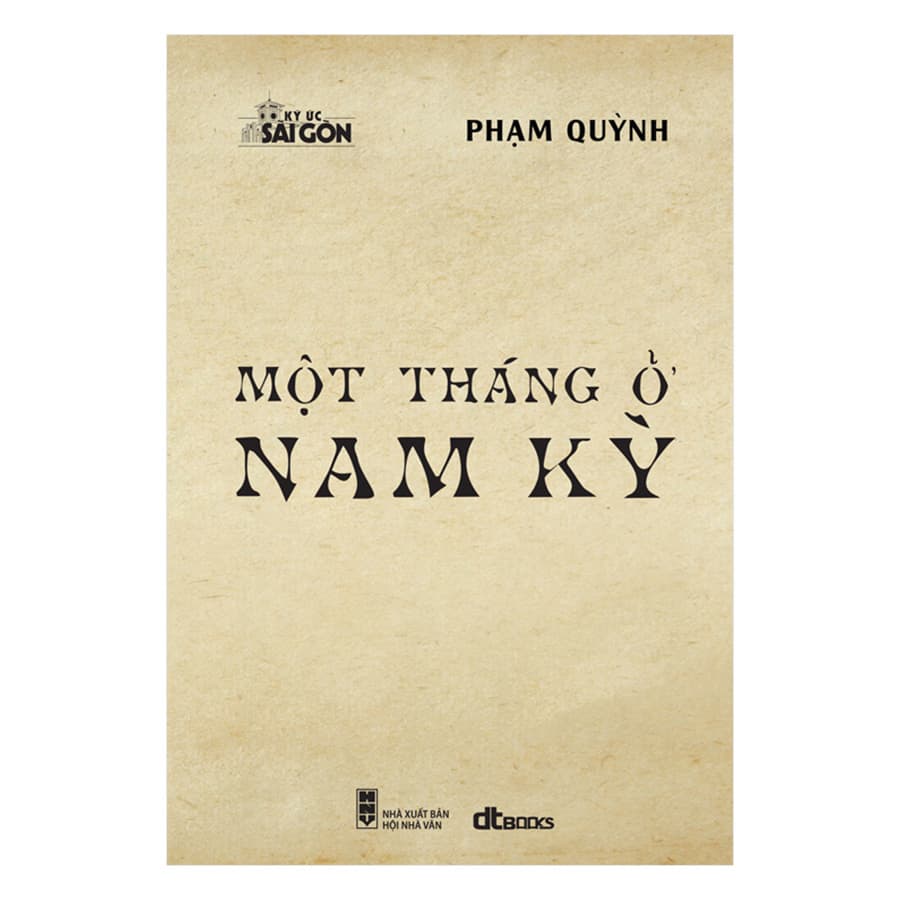 Sách Một Tháng Ở Nam Kỳ