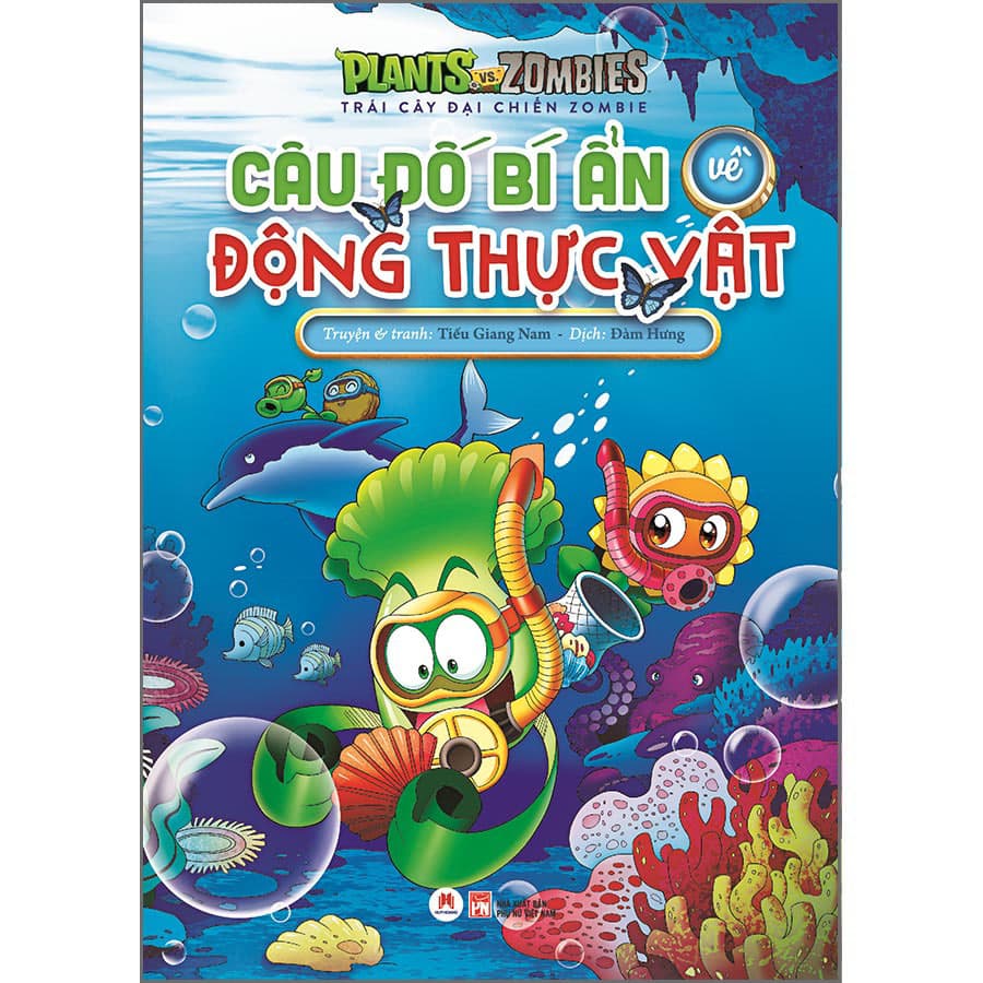 Sách Trái Cây Đại Chiến Zombie Câu Đố Bí Ẩn Về Động Thực Vật