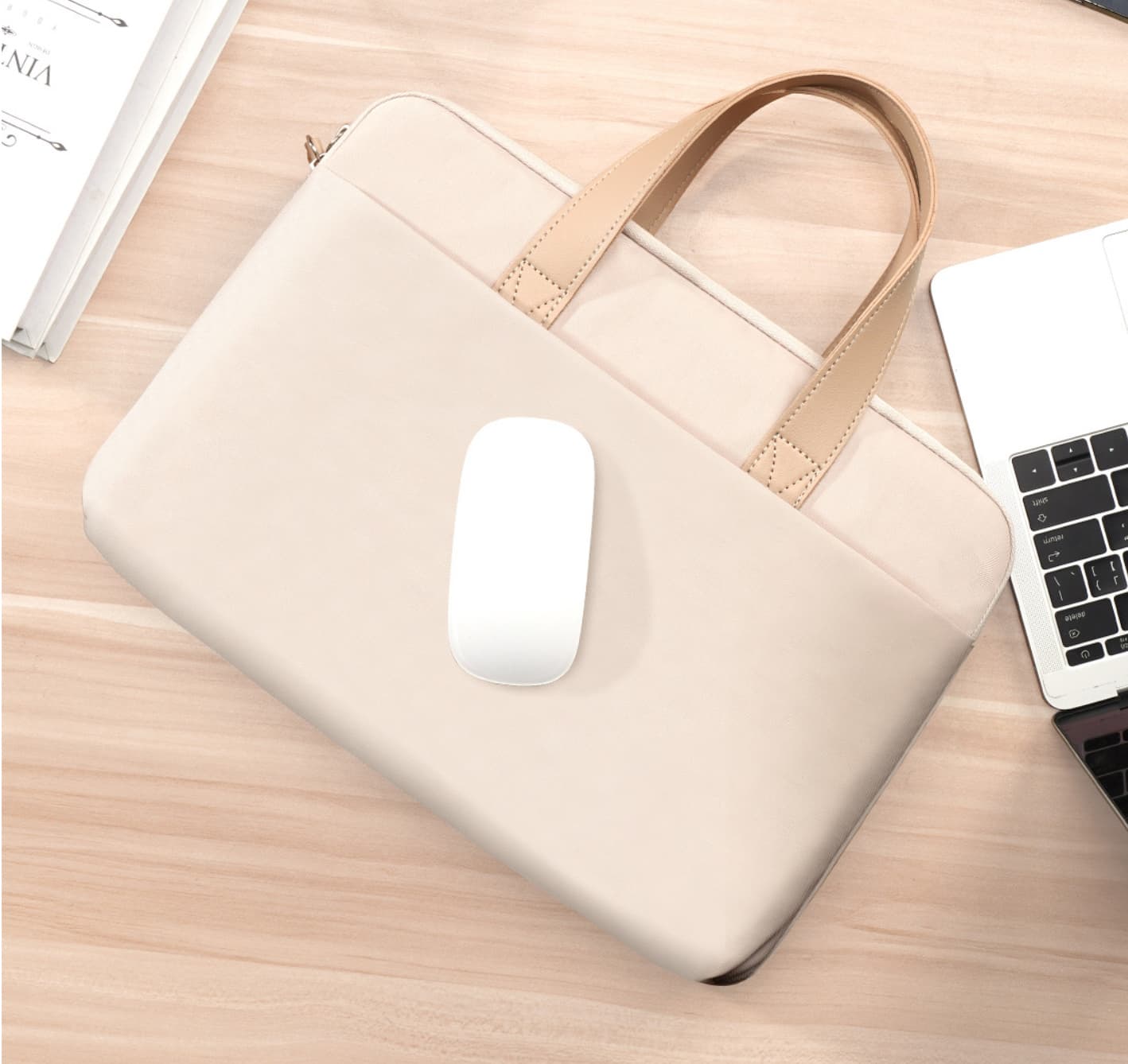 Túi xách chống sốc dành cho laptop macbook surface túi công sở nam nữ đeo chéo cặp đựng laptop 16 inch