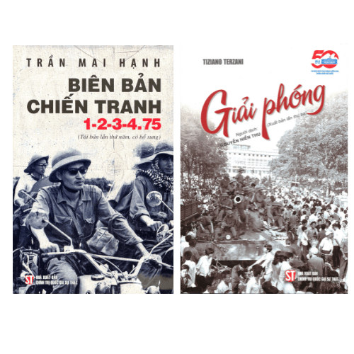 Combo 2 Cuốn Giải Phóng Biên Bản Chiến Tranh 1 2 3 4.75