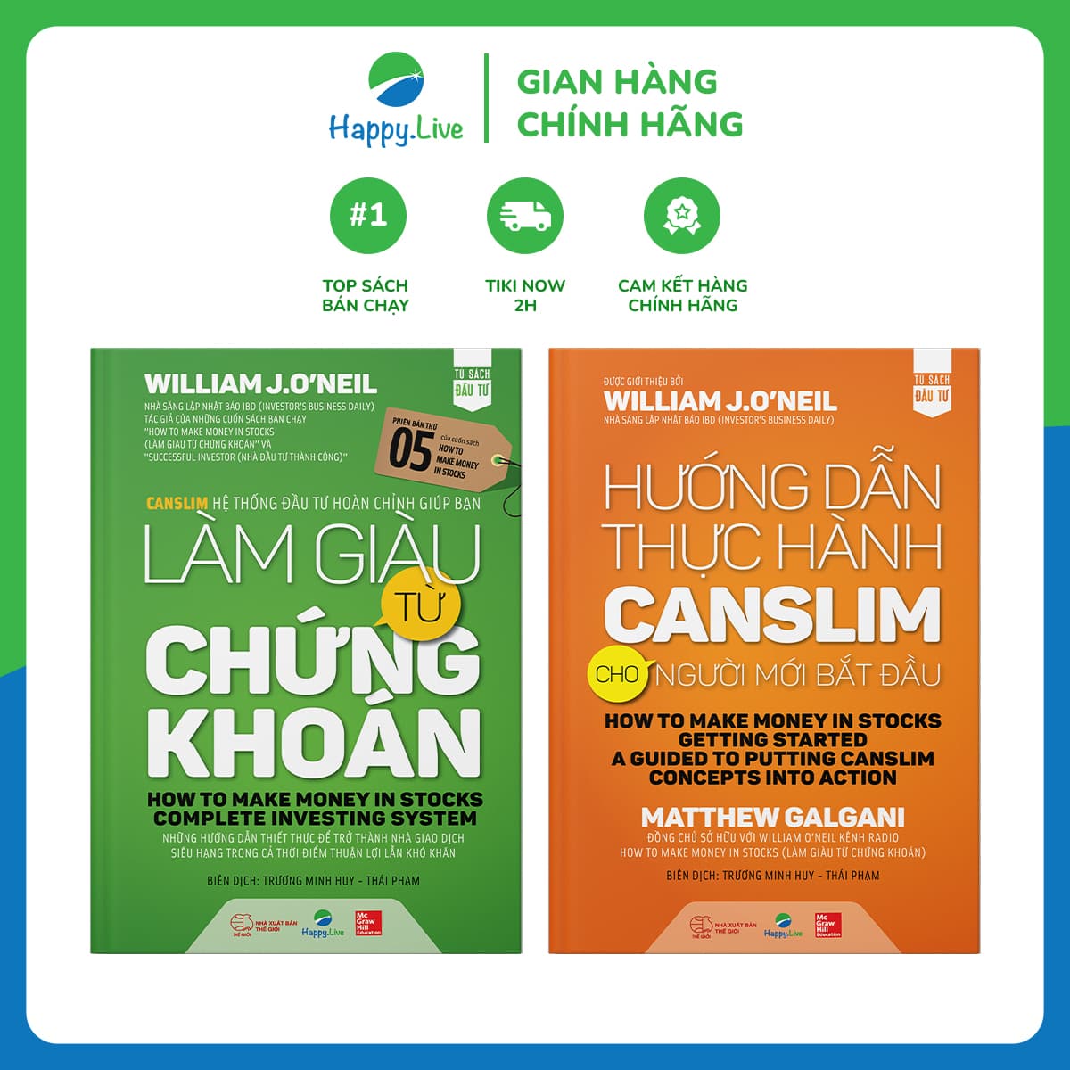 Bộ sách Làm Giàu Từ Chứng Khoán How To Make Money In Stock phiên bản mới Hướng Dẫn Thực Hành CANSLIM Cho Người Mới Bắt Đầu