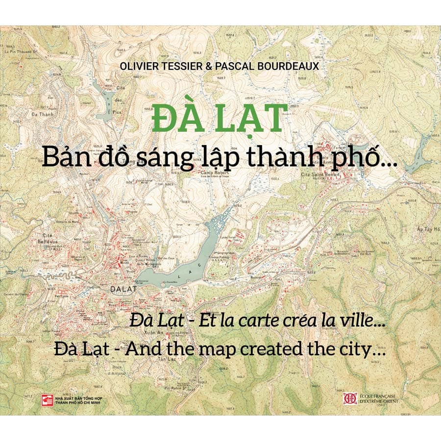 Sách Đà Lạt Bản Đồ Sáng Lập Thành Phố