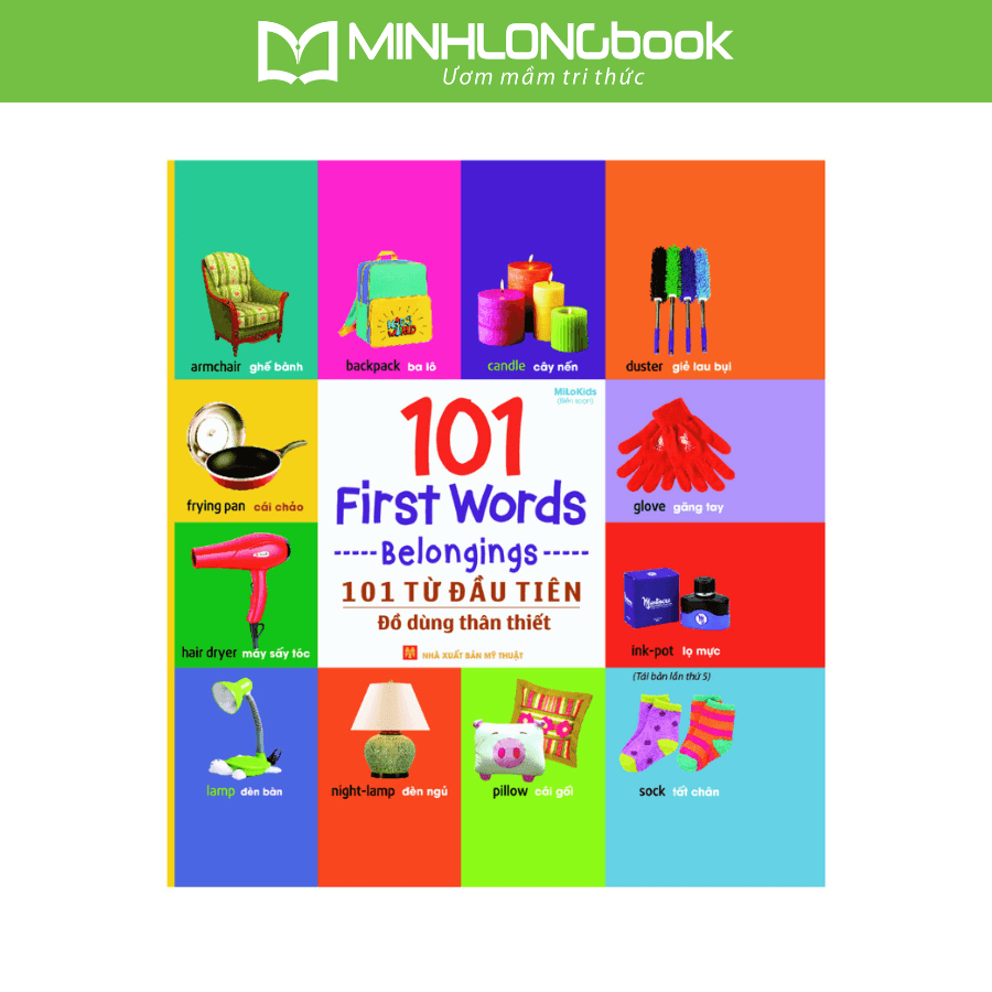 Sách 101 First Words Belongings 101 Từ Đầu Tiên Đồ Dùng Thân Thiết