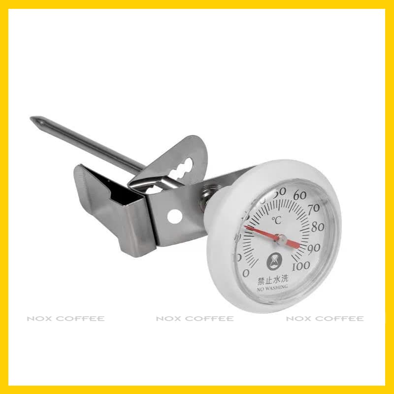 Nhiệt Kế Timemore Đo Nhiệt Độ Nước Pha Chế Cà Phê Màu trắng
