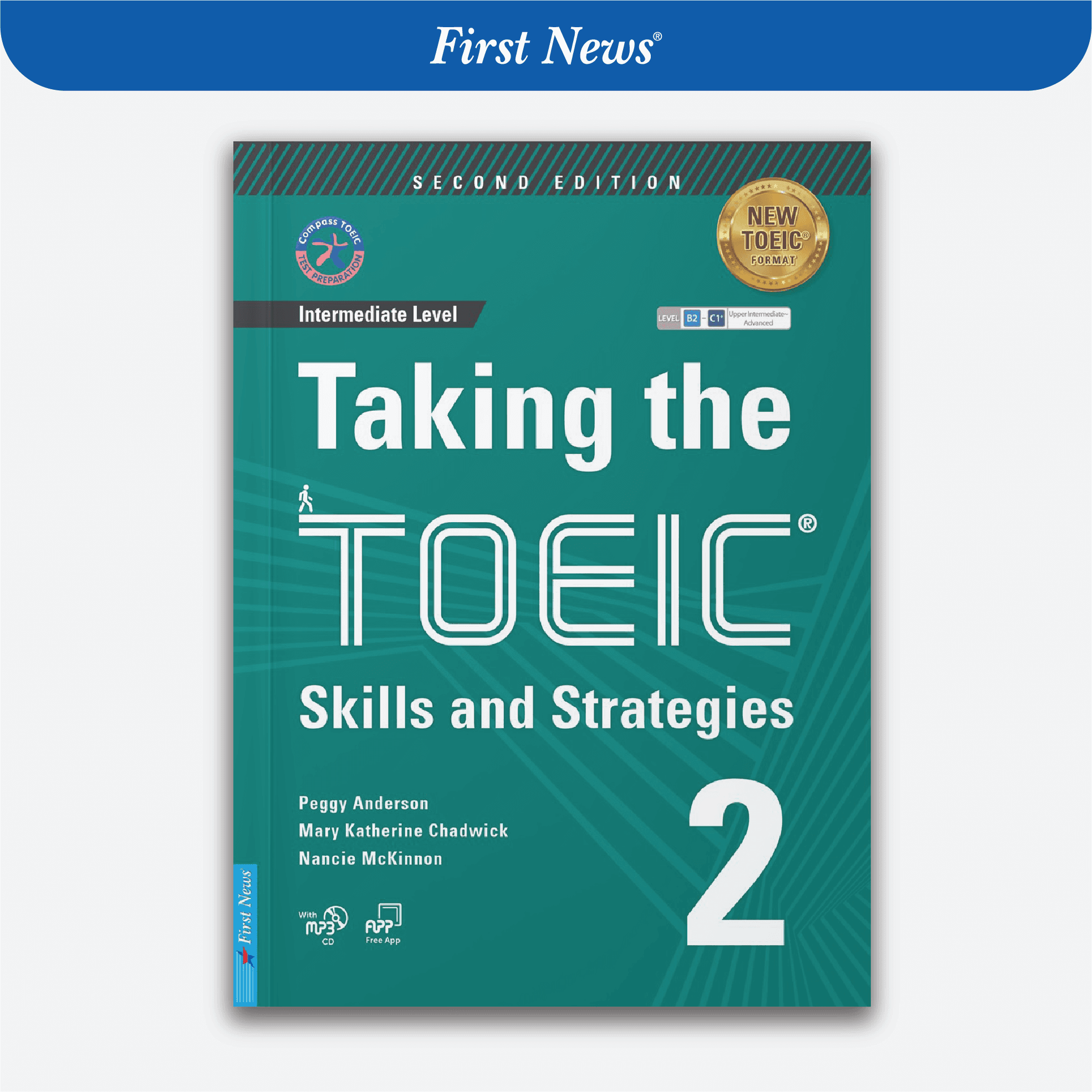 Sách Taking The TOEIC Skills and Strategies 2 tặng 1MP3