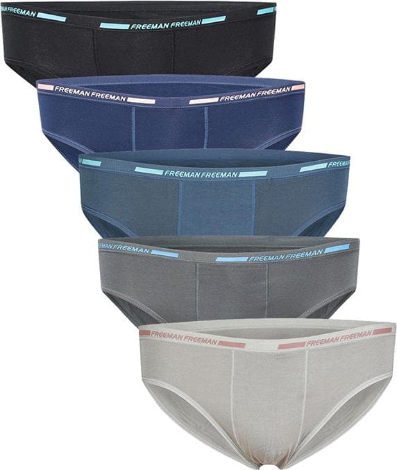 Combo 5 Quần Lót Nam Freeman 6040 CB5 XXL Size XXL
