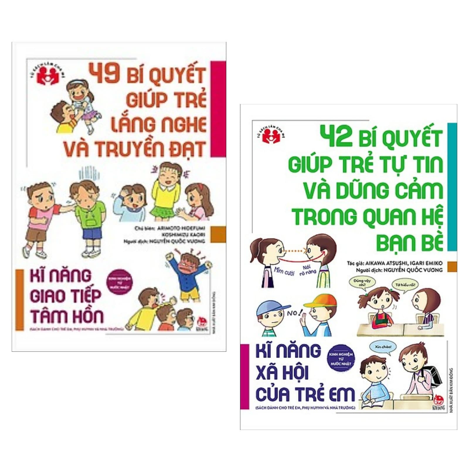 Combo 2 Cuốn Sách Kinh Nghiệm Từ Nước Nhật Kĩ Năng Xã Hội Của Trẻ Em 49 Bí Quyết Giúp Trẻ Lắng Nghe Và Truyền Đạt 42 Bí Quyết Giúp Trẻ Tự Tin Và Dũng Cảm Trong Quan Hệ Bạn Bè Tặng Kèm Bookmark Happy Life