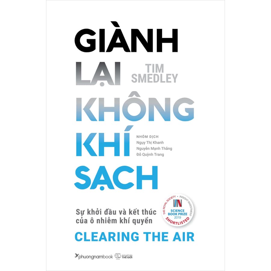 Sách Giành Lại Không Khí Sạch Sự Khởi Đầu Và Kết Thúc Của Ô Nhiễm Khí Quyển