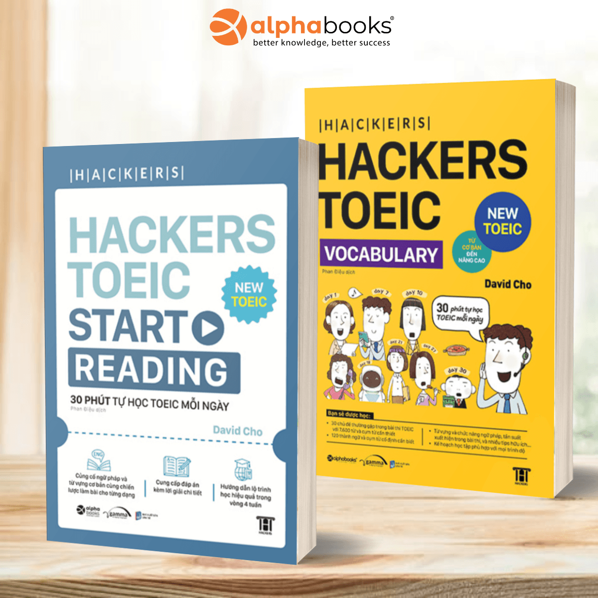 Combo Đọc Hiểu TOEIC Hackers TOEIC Start Reading Hackers TOEIC Vocabulary