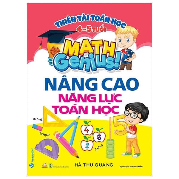 Sách Thiên Tài Toán Học 4 5 Tuổi Nâng Cao Năng Lực Toán Học