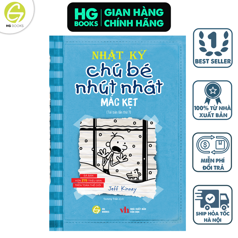 Nhật Ký Chú Bé Nhút Nhát Tập 6 Mắc Kẹt phiên bản Tiếng Việt