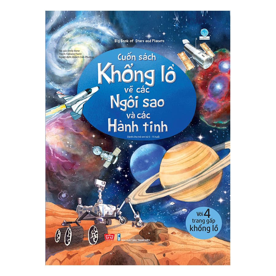 Sách Tương Tác Big Book Cuốn Sách Khổng Lồ Về Các Ngôi Sao Và Các Hành Tinh Tái Bản