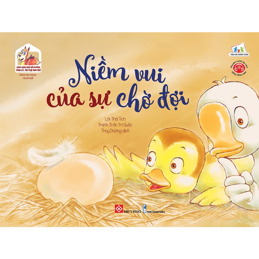 Sách Song Ngữ Bồi Dưỡng Tâm Lý Trí Tuệ Cho Trẻ Niềm Vui Của Sự Chờ Đợi