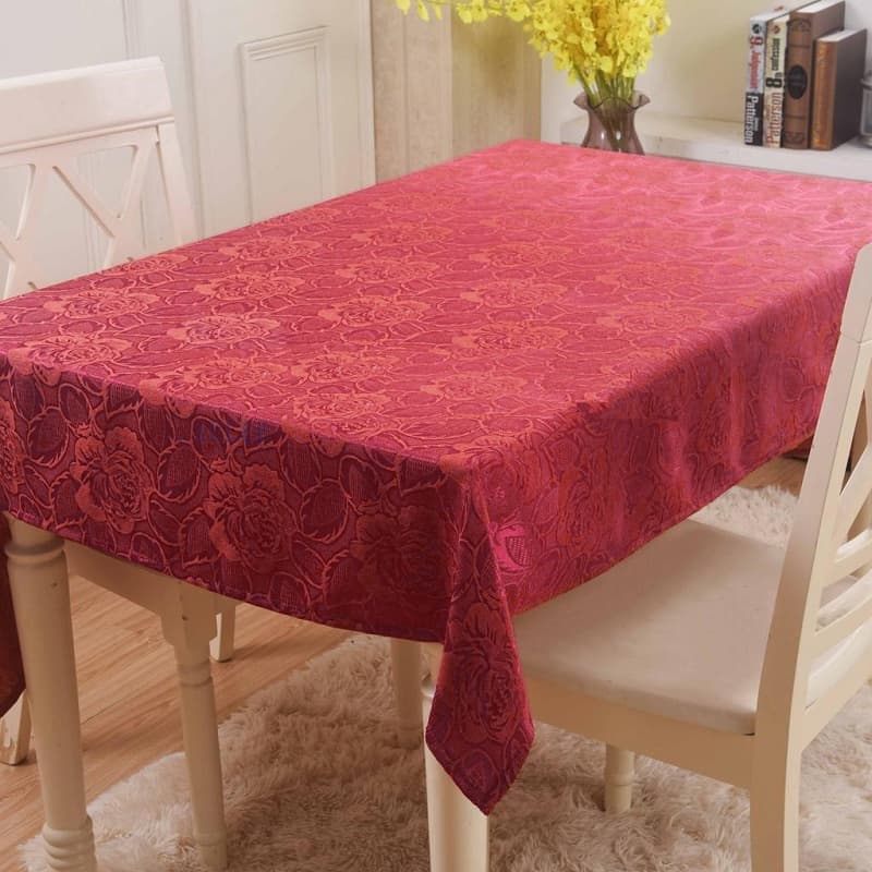Khăn trải bàn PAULEE WB 601L 135 x 180 cm Họa tiết hoa