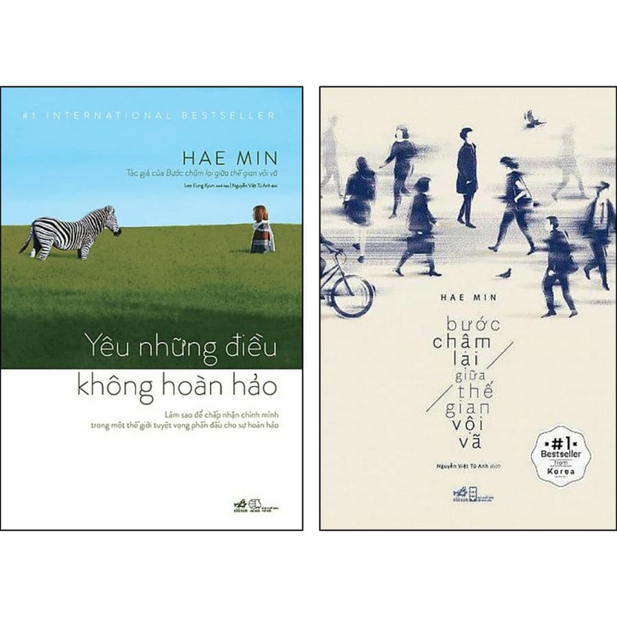 Combo 2 Cuốn Yêu Những Điều Không Hoàn Hảo Bước Chậm Lại Giữa Thế Gian Vội Vã Tái Bản
